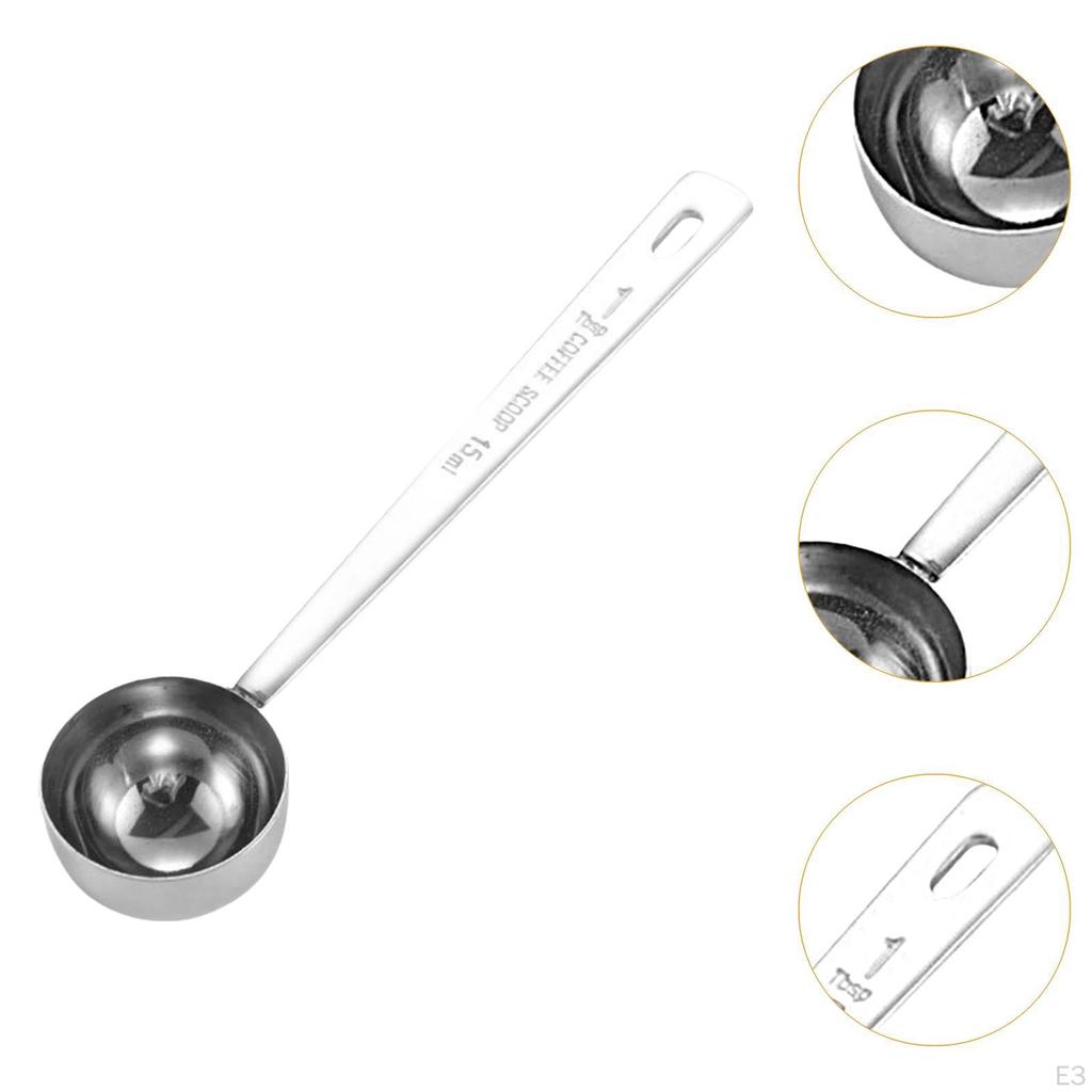 Kávová odměrka Pečicí nástroj Háčkovaná rukojeť Kuchyňské náčiní Nerezavějící Naběračka na omáčku Polévková lžíce