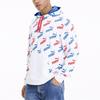 Puma Amplified Logo Allover-Print Hoodie Pullover Casual Sport Sweatshirt Herren Sweatshirt Weiß 582795-62