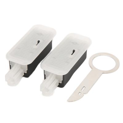 Araba Kapı Işığı Alüminyum Alaşım LED 3 Renk Ayarlanabilir A6 Q5 A4 A7 A5 Q3 Q7 TT S5 için Yedek