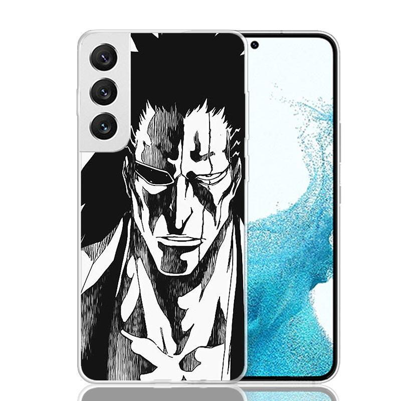 Bleach Zaraki Kenpachi Phone Case For Samsung Galaxy S26 Ultra S23 S24 S25 Edge S20 FE S21 S22 Plus Soft Print Shell Cover Funda