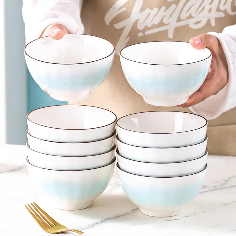 Yu Zhu Xun Pure White Ceramic Dinnerware Set