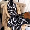 High-quality Luxurious Silk Scarves Headband Scarfs Neck Scarf For Women Chain Silk Scarf Women's Decorative Shawl