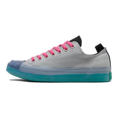 Chuck Taylor All Star CX Comfortable and Versatile Low-top Canvas Shoes Unisex Gray Black