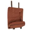 Bartender Tool Bag Canvas Leather Bartender Roll Bag Portable Multiple Storage Compartments Barware 
