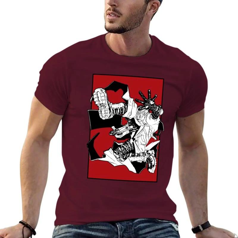 Trigun Vash T-Shirt für einen Jungen Niedliche Oberteile Übergrößen Oberteile Sweatshirts Herrenhemd
