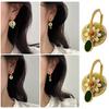 Multipurpose Drop Oil Ear Clip Stylish Ear Cuff for Distinctive Female New Chinese-style Ear Buckles Party Ornaments