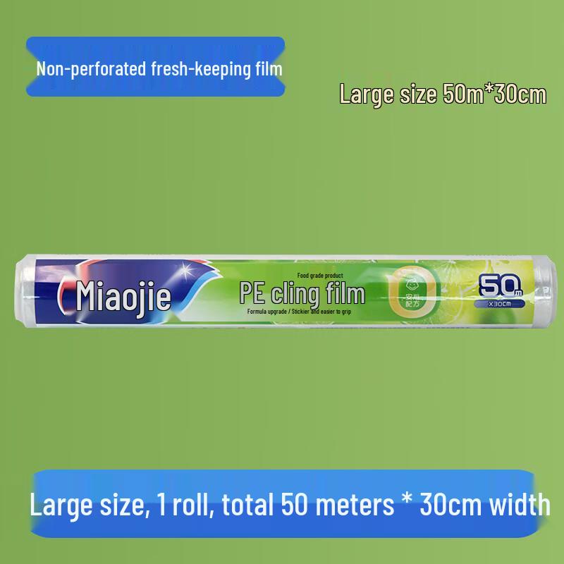 MIAOJIE Household Microwave-Safe Cling Film