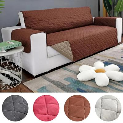 1/2/3/4 Sitz Sofa Couchbezug Stuhl Überwurf Haustier Hund Kinder Matte Möbelschutz Reversible Abnehmbare Armlehne Schonbezüge