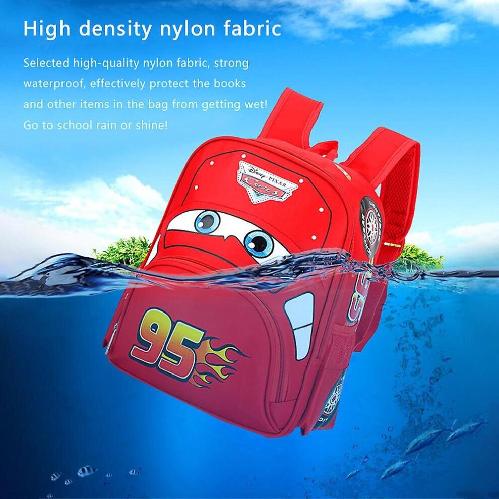 Lightning Mcqueen The Cars Kids Cartoon Backpacks School Bag Gifts