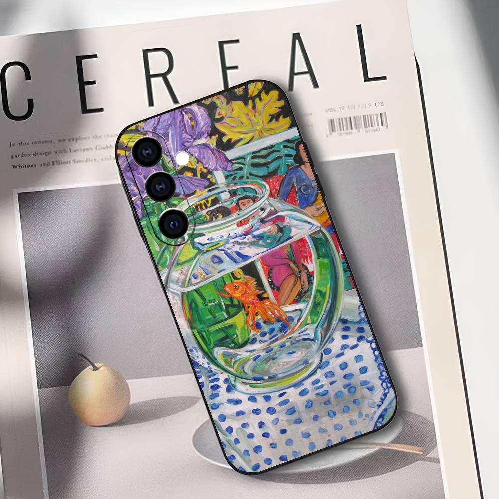 Master of Color Henri Matisse Painting Phone Case Silicone Soft For Samsung Galaxy A73,A72,A71,A70,A53,A52,A51