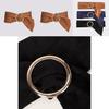Ladies Wide Belt With Circular Buckle Faux Suede Fashion Accessory For Spring Looks
