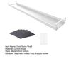 Extendable Steel Over The Stove Shelf Magnetic Stove Top Storage Shelf Heavy Duty Back of Stove Spice Organizer Rack