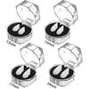 4 Sizes Halloween Vampire Dentures Halloween Vampire Fangs Teeth With Adhesive For Cosplay Realistic Horror Props Halloween Party