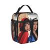 Kpop Babymonsters Group Thermal Insulated Lunch Bag for School Portable Food Bag Thermal Cooler Food Box