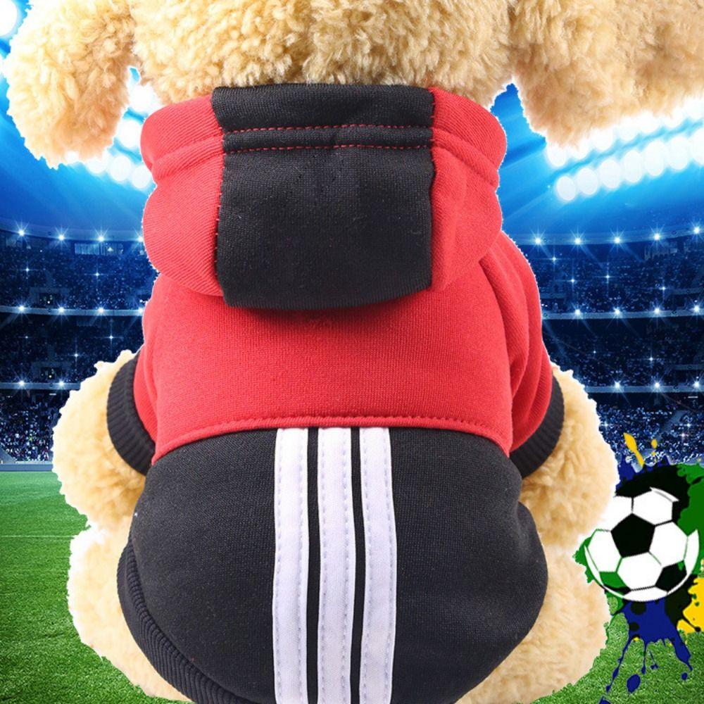 

Теплый теплый свитер для собак, мягкий контрастный спортивный свитер для собак, аксессуары для домашних животных, толстовка с капюшоном для собак, пальто для кошек