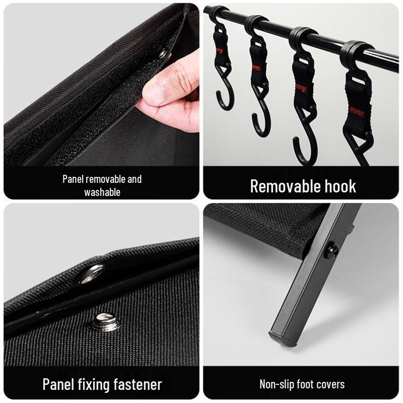Outdoor Portable 3-Layer Camping Storage Rack