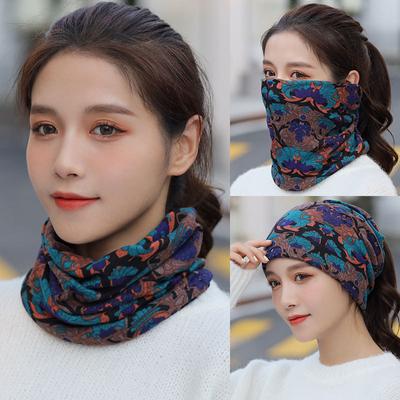 Women'S Winter Neck Protection Versatile Scarf Versatile Silk Scarf Spring And Autumn Neck Protection Headband Small Scarf