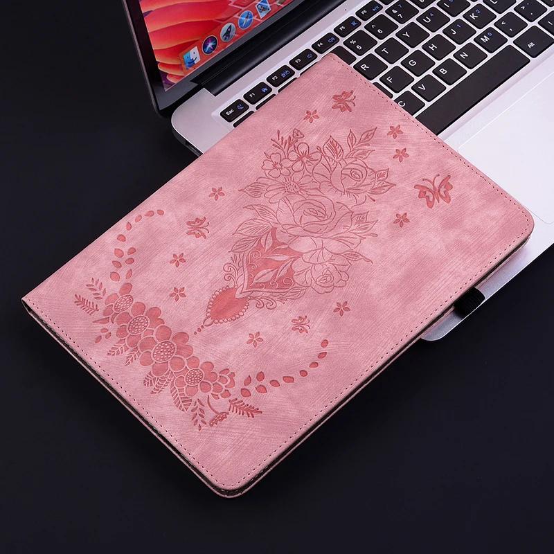 Leather Case For Samsung Galaxy Tab A9 + 8.7 Plus S5e T720 Tablet Cover Tab A 10.1 T510 A8 X200 X115 10.5 S6 A7 Lite 10.4 Case