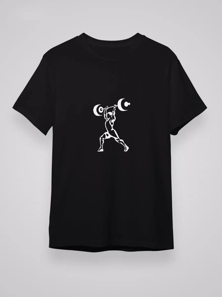 T-shirt Weightlifting print S