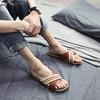 Cotton and Linen Non-Slip Home Slippers for Men and Women – Indoor Summer Slippers with Thick Bottom for Wooden Floors.