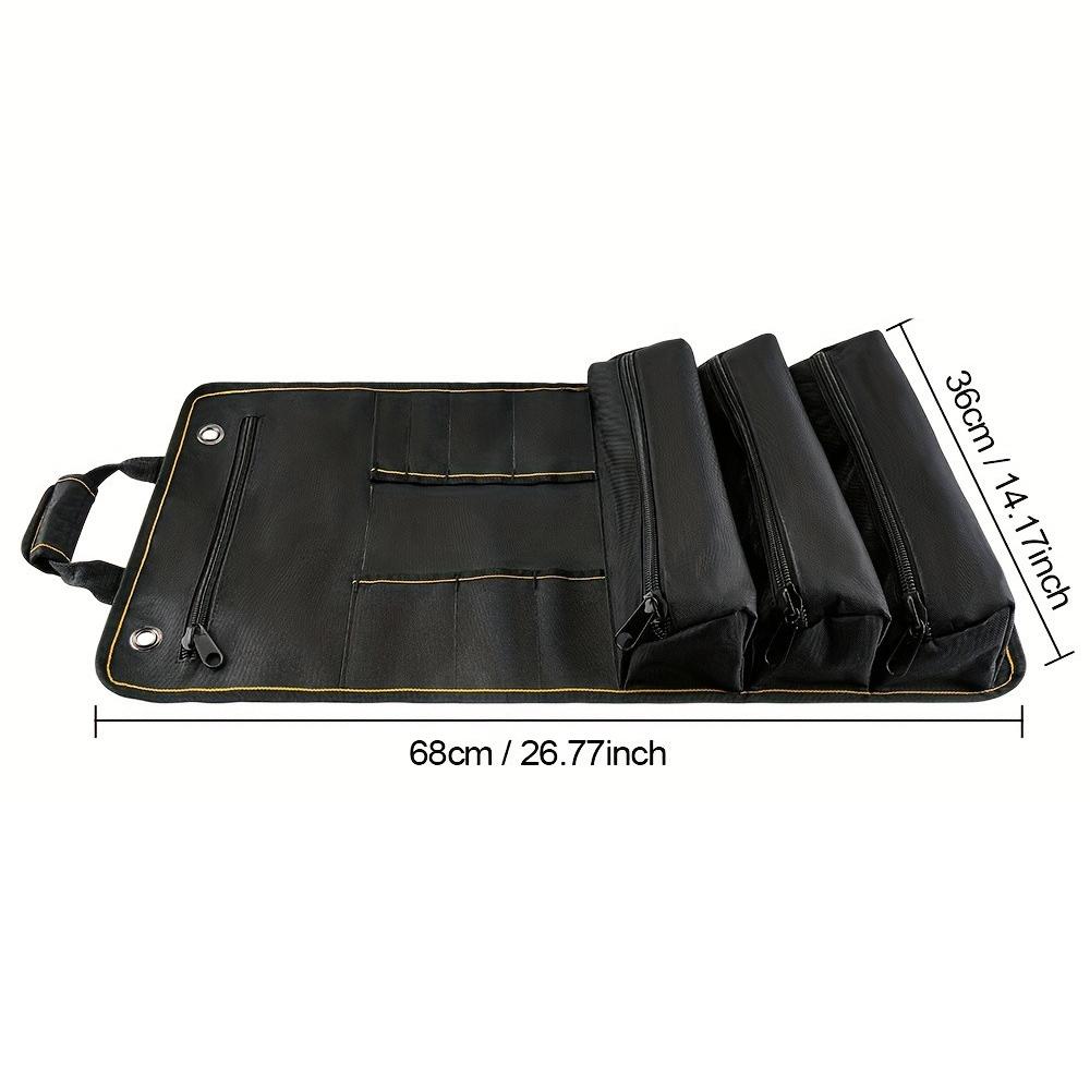 

Багатофункціональні роликові сумки для інструментів Oxford Canvas Сумки з практичними ручками Долото Набір інструментів для електрика Чохол для інструментів