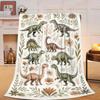 Butterfly Blanket Blue Butterflies Fleece Throw Blanket Soft Cozy Fuzzy Plush Warm Stuff Beautiful Butterfly Bedding Blankets