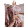 Melanies Martinezs Blankets Music Singer Plush Throw Blanket Bedding Couch Decoration Lightweight Bedspreads