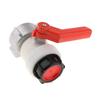 Replacement Tap Aluminum Alloy IBC Tank Adapter With 80mm Inlet And 50mm Outlet Portable Accessory for Efficient Flows