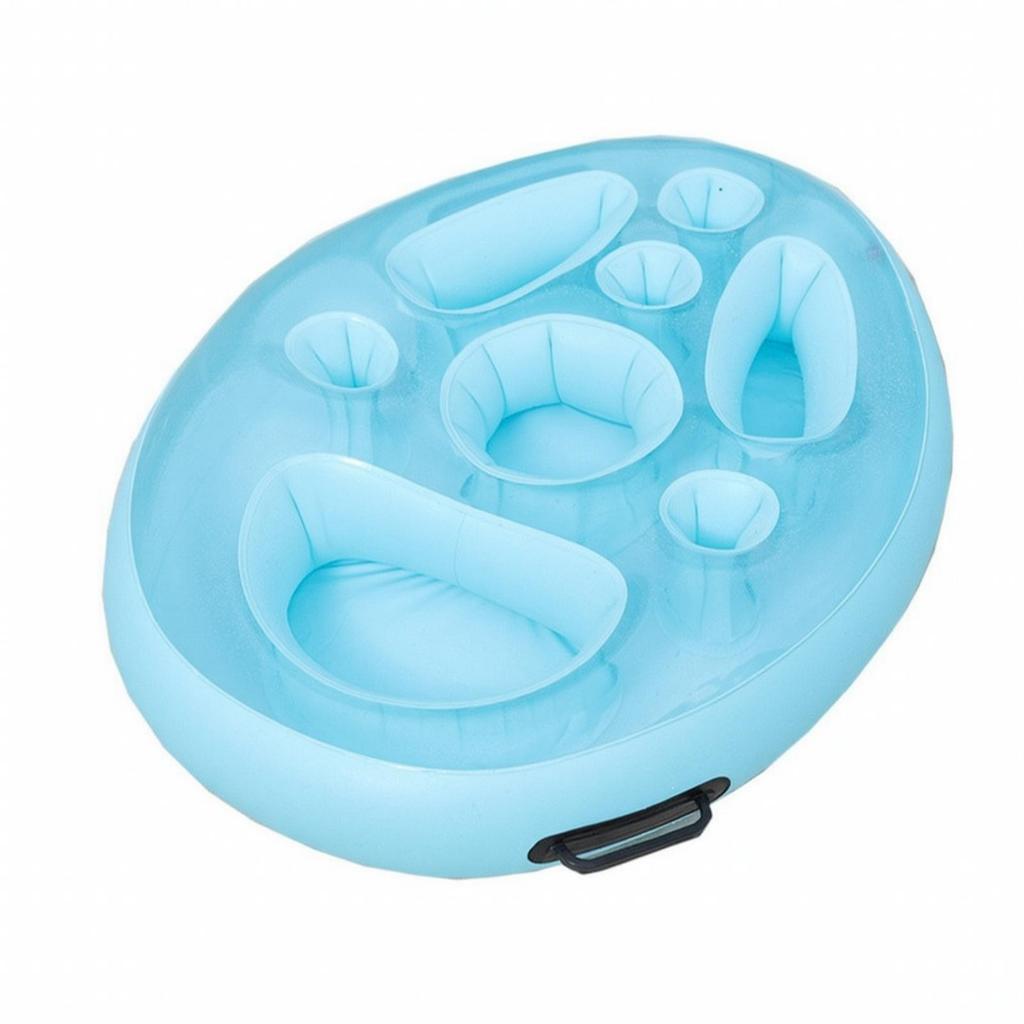 Floating Ice Bar Tray Stable Inflatable Pool Quick Inflation for Party Hosts