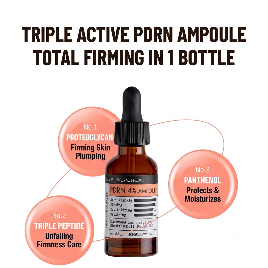 DERMA FACTORY Fiala PDRN 4% 30ml ( 3 Opzioni)