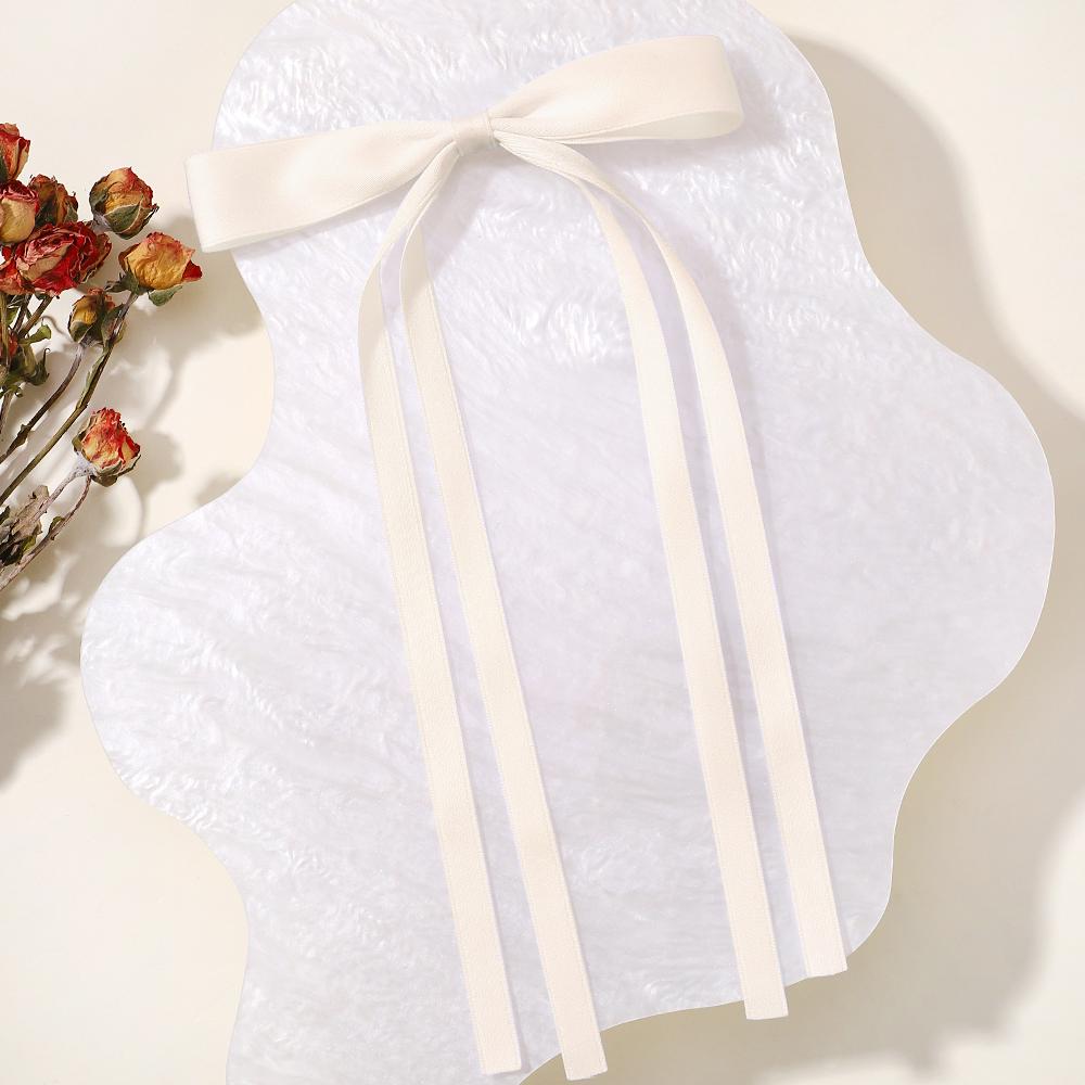 

2/1 шт. Винтажная красная бархатная заколка-бант для волос для женщин, девушек, корейские длинные кисточки, ленточные заколки-невидимки, головные уборы, аксессуары для волос 1pcs