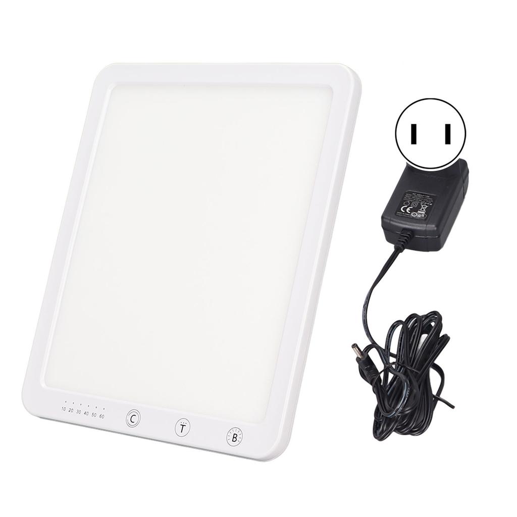 Lampa světelné terapie SAD 10000Lx 3 barevné teploty Načasování Lampa pro zlepšení nálady 110‑240V