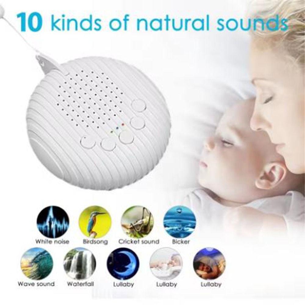 USB Rechargeable Baby Sleep Machine Volume Adjustable Automatic Shutdown Speaker  Travel