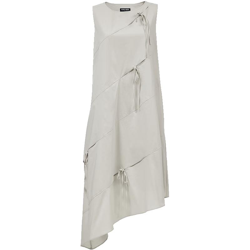 

VEROMODA 2025 Summer Round Neck Bow Design Loose Dress L