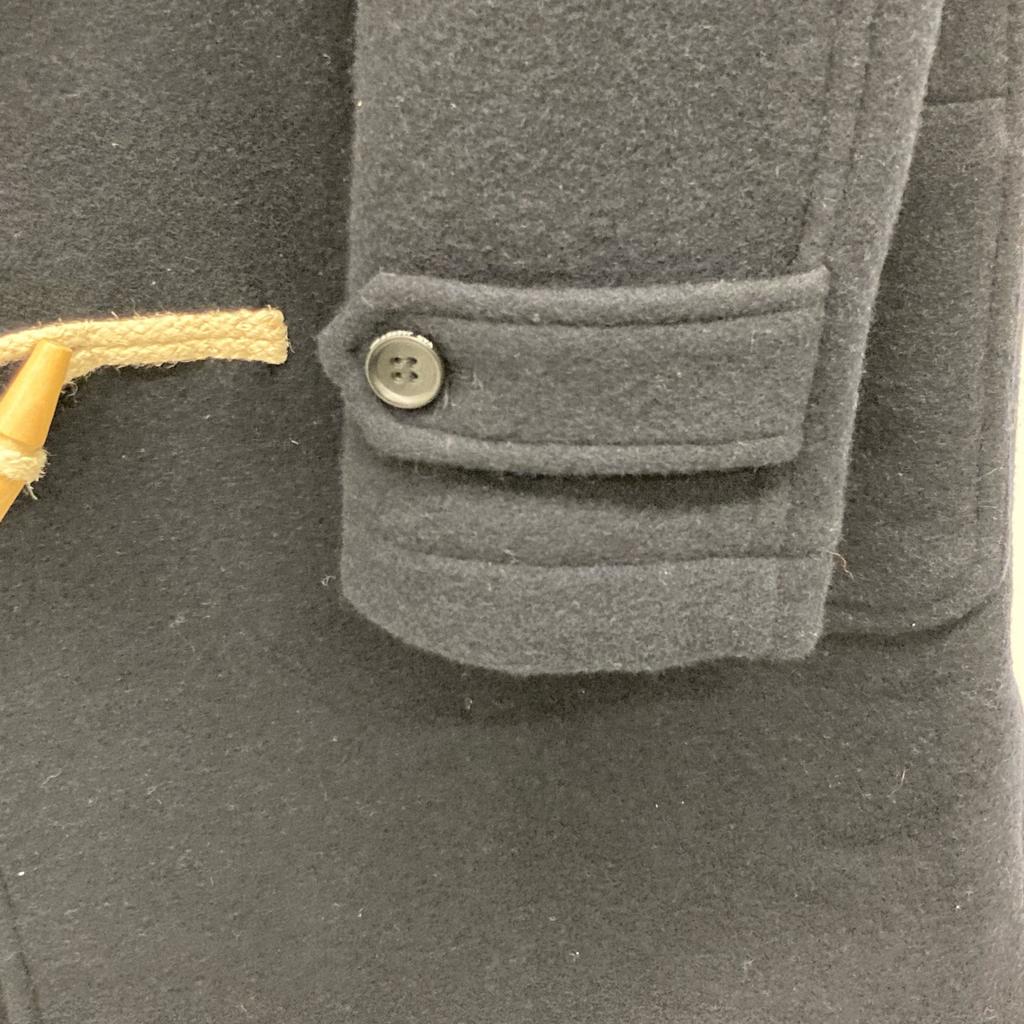 VAN JACKET Navy KW-81504 Wool Blend Hooded Logo Duffle Coat Coat M NavyUsed