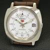 VINTAGE SEIKO 5 AUTOMATIC JAPAN MENS WHITE COLOR DIAL WATCH a701201-5 R206a-a701201