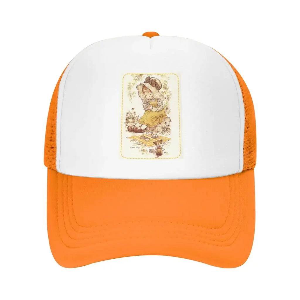 Sarah Kay Swing Girl Cap Fashion Casual Mesh Baseball Caps Adjustable Hat Hip Hop Summer Unisex Baseball Hats Polychromatic