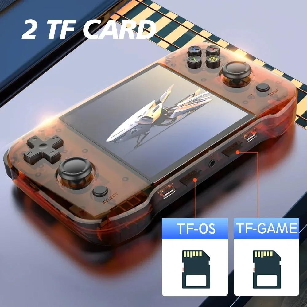 BOYHOM R46S Retro Handheld Game Console Linux System 4.0inch IPS Screen RK3566 Portable Handheld Video Player Best Children Gift