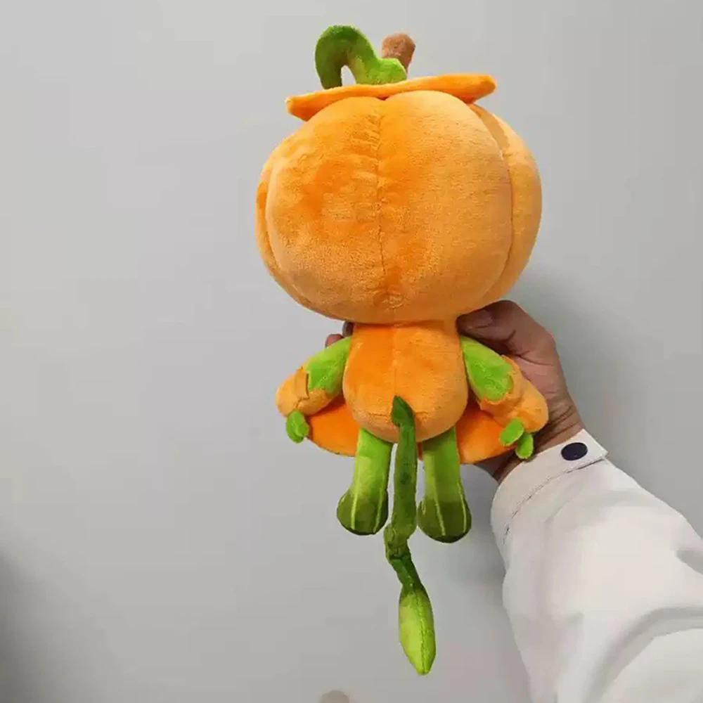 Cute Gourdy Plush Toy Game Pumpkin Stuffed Doll Birthday Holiday Gifts for Room Decoration