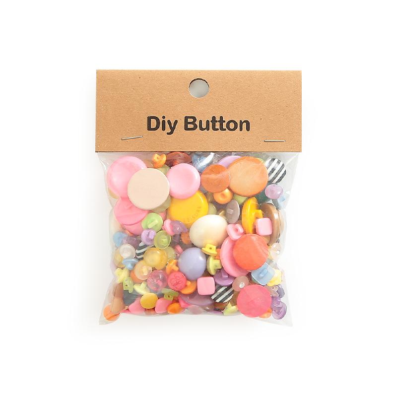 Bonbonfarbene Kinderkleidungs-Knöpfe Knöpfe zum Nähen Nähen Kinderpullover Hemd DIY Bastelkleidung Verschlüsse Knöpfe