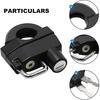 Motorcycle Helmet Lock,Anti-Theft Safety Lock,Tamper-Proof Waterproof Lock,Suitable for Motorcycle Bicycle Scooter Safety Helmet