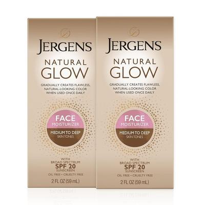Jergens Natural Glow Gesicht Selbstbräunungslotion LSF20 59ml 1 Stück