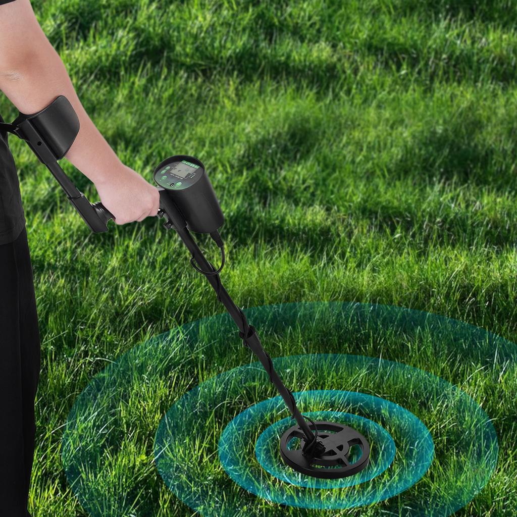 Metal Detector for Adults & Kids Professional Higher Accuracy and Sensitivity Waterproof Metals Gold Detector with LCD Display All Metal and Disc Mode