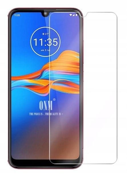 Étui pour MOTOROLA MOTO E6 PLUS E6 + SMART BOOK ÉTUI À AIMANT NOIR + VERRE