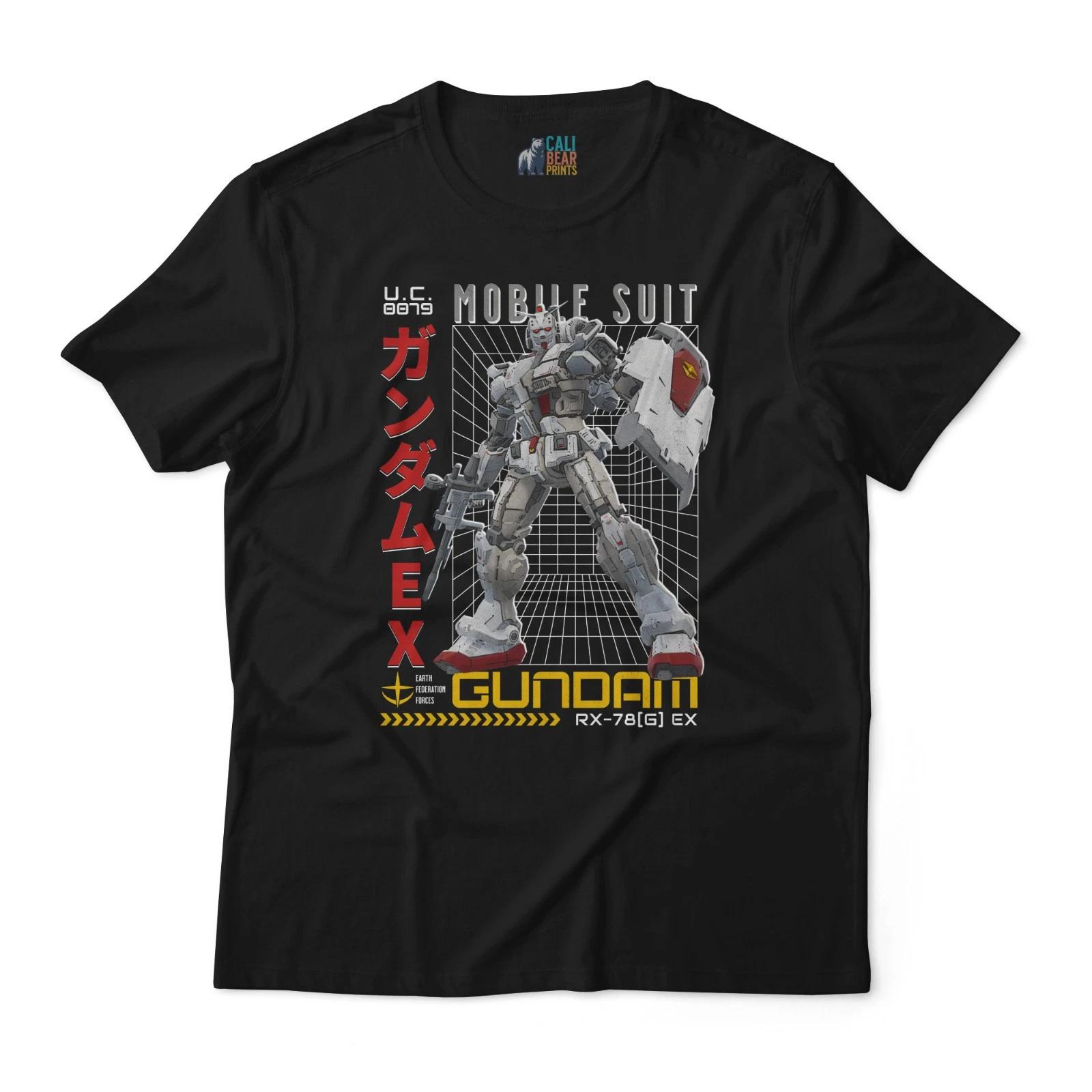 Mobile Suit Gundam - RX-78[G]E Gundam EX Graphic Tee – Anime Mecha Fan Shirt XL