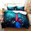 Microfiber Kara no Kyoukai Urban Supernatural Thriller Dark Town Magic Mystery Themed 3PCS Bedding 1 Duvet Cover + 2 Pillowcases