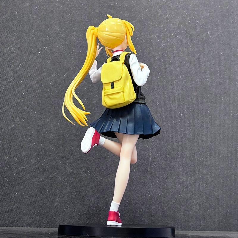 21cm Bocchi The Rock Nijika Ijichi Schuluniform Stehend Anime Figur Modell Statue Sammlung Schreibtisch Dekoration Ornament Spielzeug