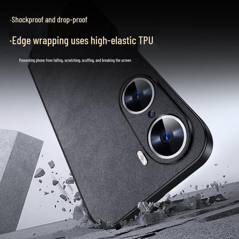 Luxury Lambskin Feel Full Lens Protection Phone Case for Honor 60/60 Pro