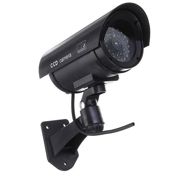Rote Led Outdoor Surveillance gefälschte Dummy Cctv