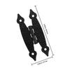 4Pcs Decorative Butterfly Hinges Cabinet Hinges for Kitchen Cabinets Rustic Furniture Drop Leaf Tables Heavy Duty Iron